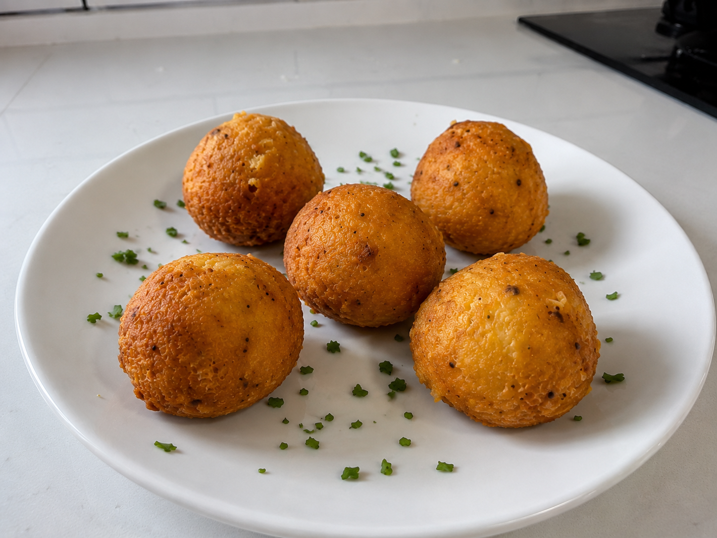 Bolitas de ajo y queso de Granja Maravillas